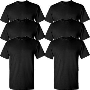GILDAN BLACK T SHIRT 5000 COTTON